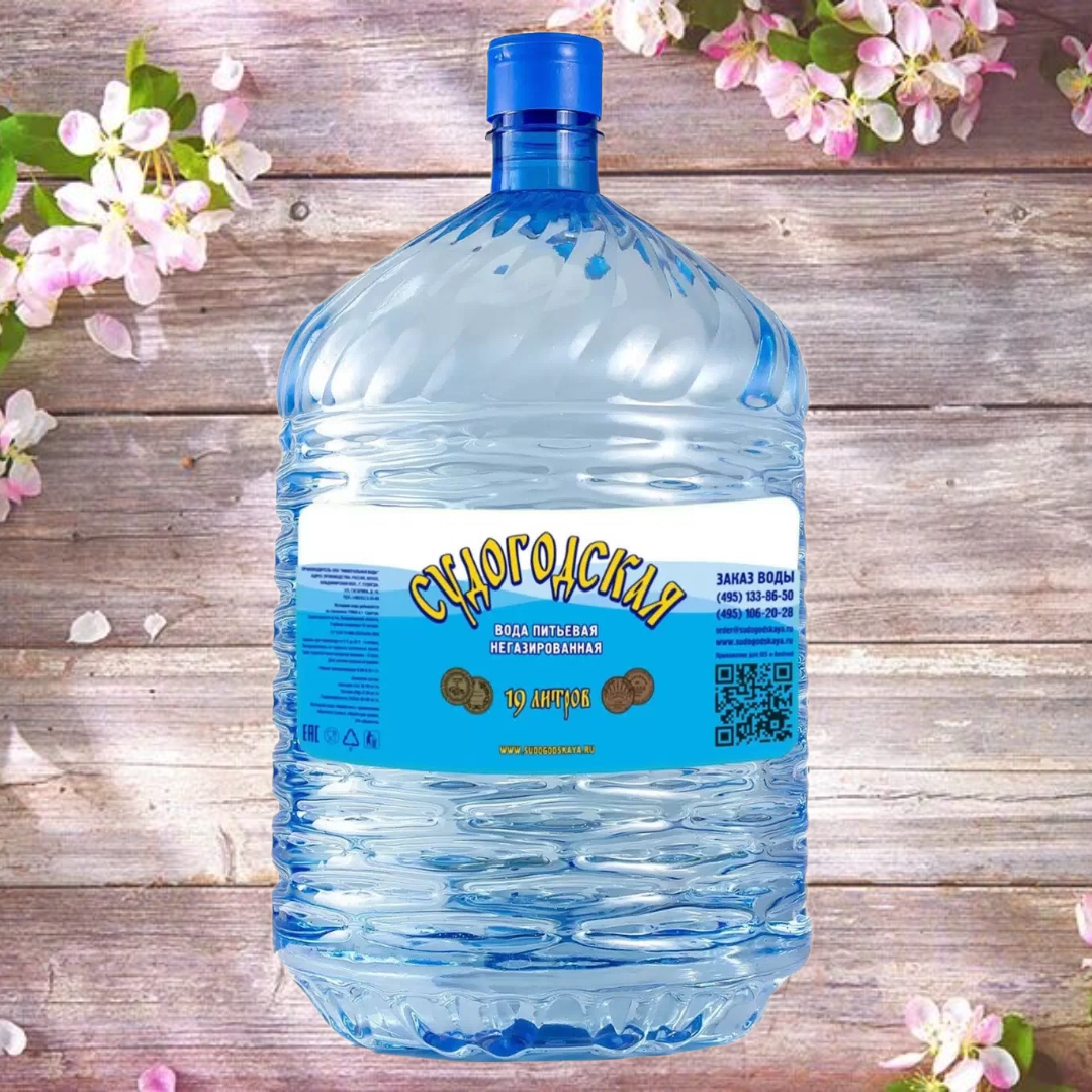 Вода питьевая Судогодская 19л в одноразовая тара Вода питьевая Судогодская 19л в одноразовая тара